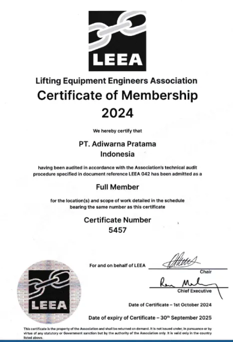 LEEA - Full Member